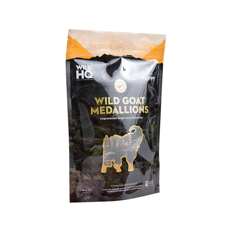 Borsa stand up da 1-5 kg per snack per cani Borsa stand up da 1-5 kg per snack per cani