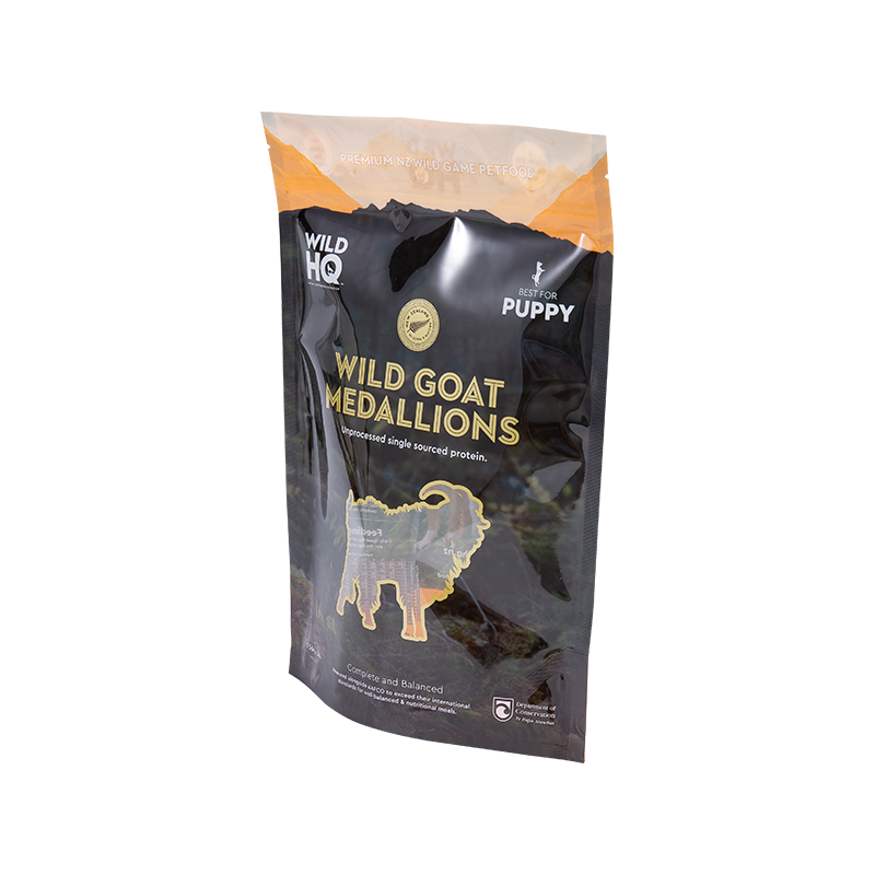 Borsa per cibo per cani congelata a prova di umidità e ossigeno Borsa per cibo per cani congelata a prova di umidità e ossigeno