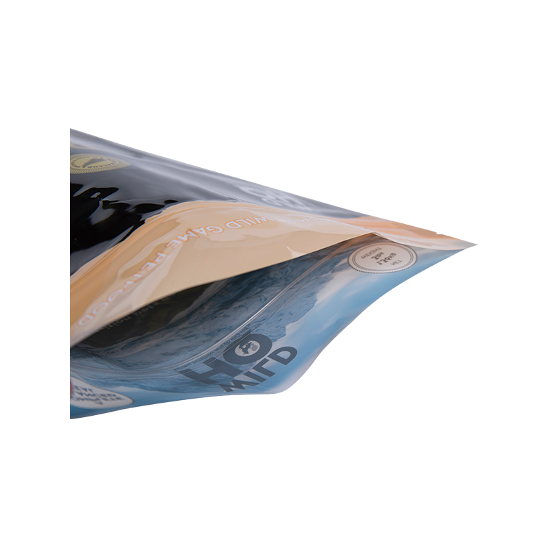 Borsa per cibo per cani congelata a prova di umidità e ossigeno Borsa per cibo per cani congelata a prova di umidità e ossigeno