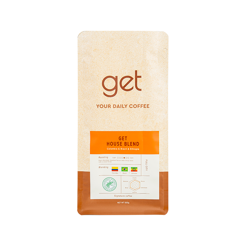 Busta da caffè con chiusura a otto lati da 250 g-1 kg Busta da caffè con chiusura a otto lati da 250 g-1 kg