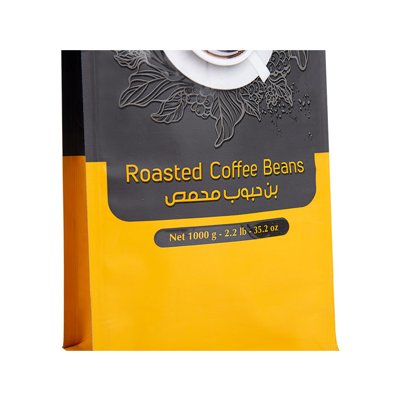 Busta da caffè con chiusura a otto lati da 250 g-1 kg Busta da caffè con chiusura a otto lati da 250 g-1 kg