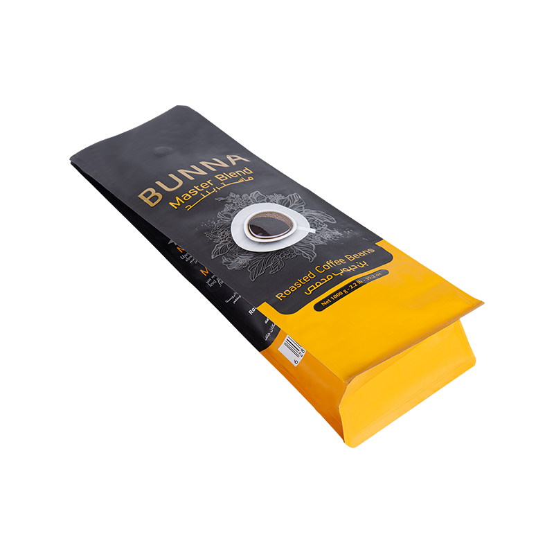 Busta da caffè con chiusura a otto lati da 250 g-1 kg Busta da caffè con chiusura a otto lati da 250 g-1 kg