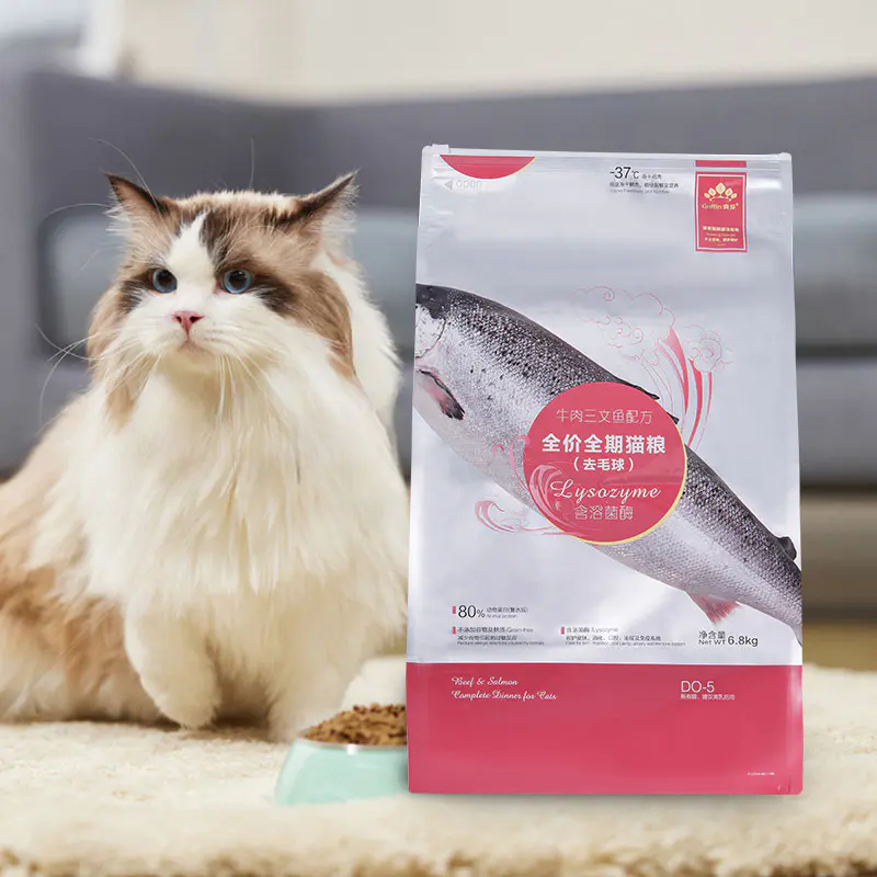 Borsa con cerniera scorrevole da 5 kg, 10 kg, 15 kg per dolcetti per cani