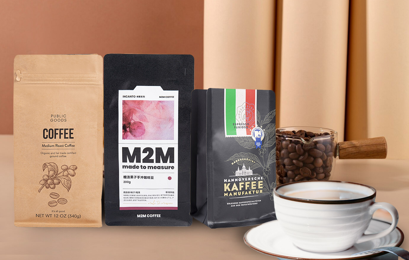 Borsa da caffè semplice